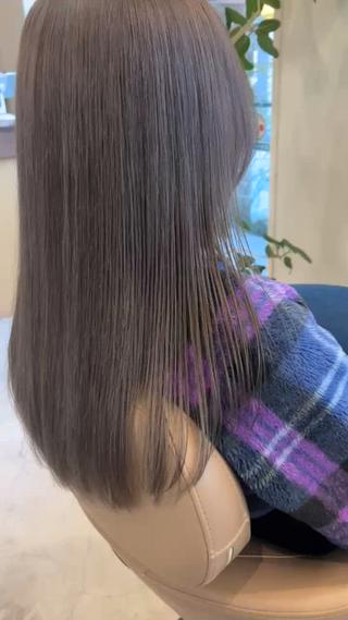 ロング カラー 💛🤍U too e’s /店長🧸のヘアスタイル