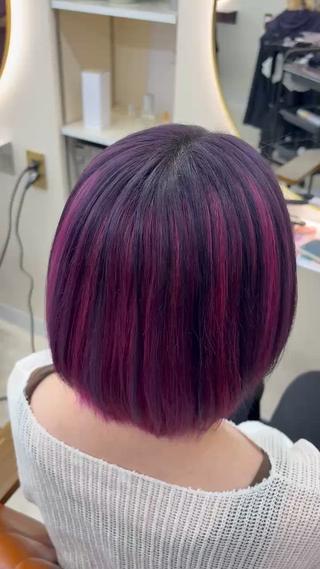 ショート カラー ぴんく髪の美容師🎀 🖤ゆうなのヘアスタイル