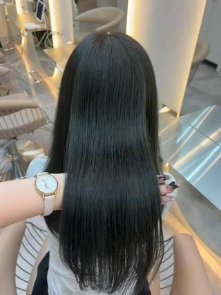 ロング カラー 純欲韓国ワンホン🤍 𝑌𝑢𝑖🤍のヘアスタイル
