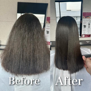 セミロング パーマ 統括ディレクター kuriのヘアスタイル