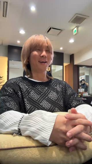カラー 🐺YuTo🐺レイ ヤー/ハイトーンのヘアスタイル