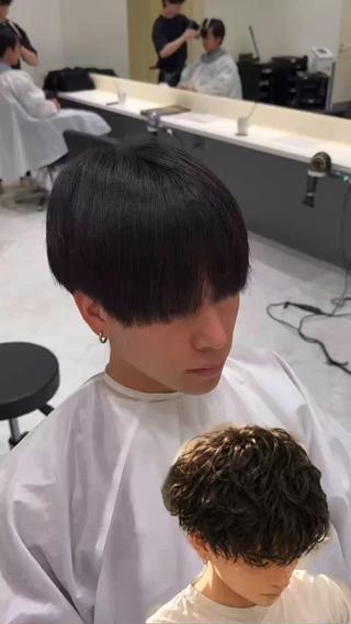 パーマ メンズ メンズパーマ特化 北爪のヘアスタイル