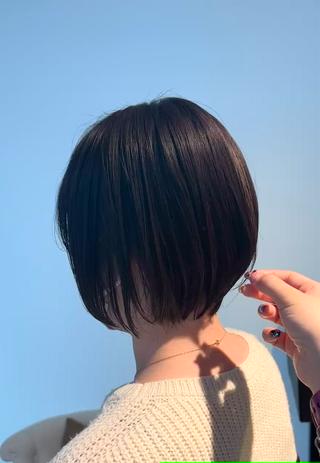 ショート 🎀すず🎀レディー ス/メンズのヘアスタイル