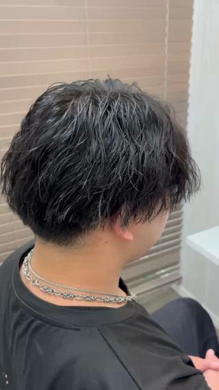 パーマ メンズ THETA /tomoya🎨のヘアスタイル
