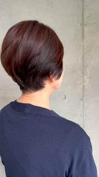 ショート 柴田 久美子のヘアスタイル