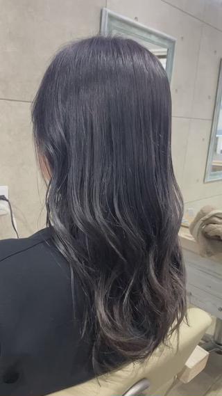 ロング 中野 雄也のヘアスタイル