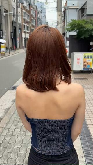ショート 心斎橋韓国ボブ 好原良真のヘアスタイル