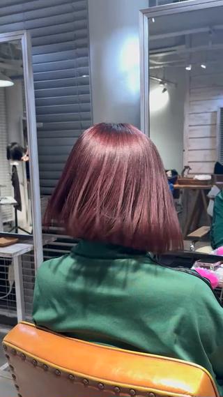 ショート ➴➷完全美髪特化➹➶ 黒山憂希のヘアスタイル