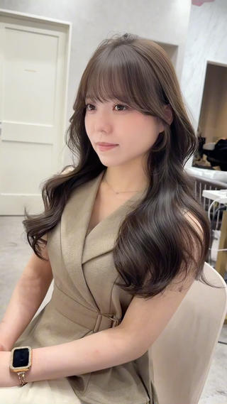 ロング カラー レイヤーダブルカラー KYONのヘアスタイル