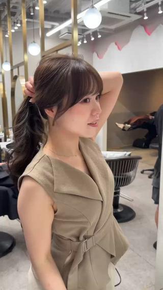 ロング カラー レイヤーダブルカラー KYONのヘアスタイル