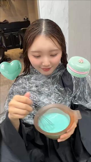 ロング カラー レイヤーダブルカラー KYONのヘアスタイル