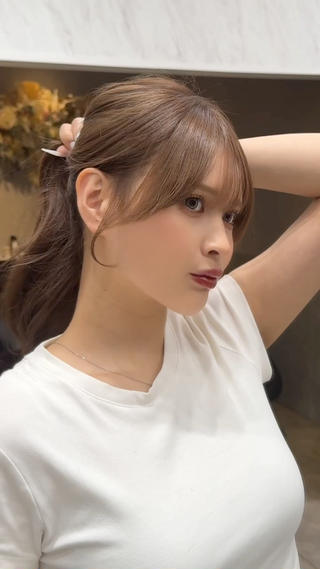 ロング カラー レイヤーダブルカラー KYONのヘアスタイル