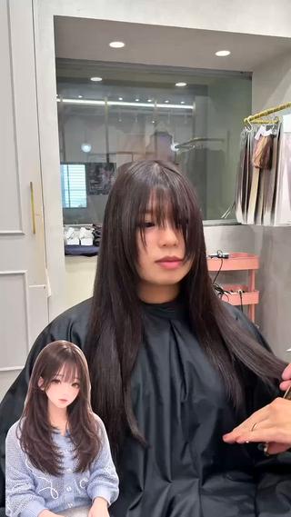 ロング カラー レイヤーダブルカラー KYONのヘアスタイル