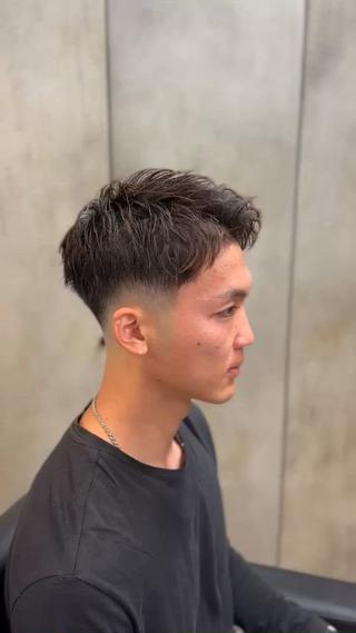 ショート メンズ 矢崎 裕哉のヘアスタイル