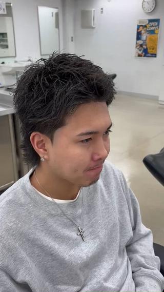 ショート メンズ 矢崎 裕哉のヘアスタイル