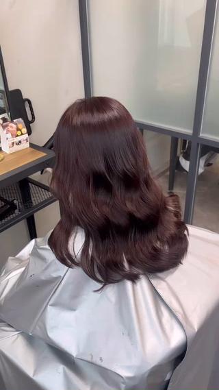 カラー 今井 花音のヘアスタイル