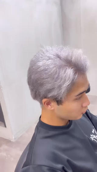 カラー メンズ ALLEN hair /かのんのヘアスタイル