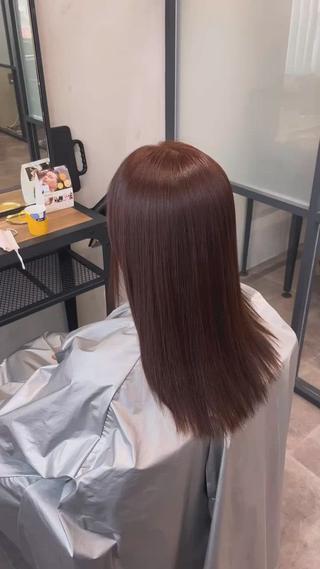 カラー 今井 花音のヘアスタイル