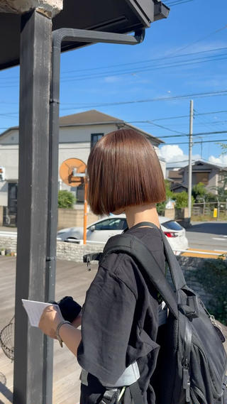 ワンブリーチでつくるミルクティカラー