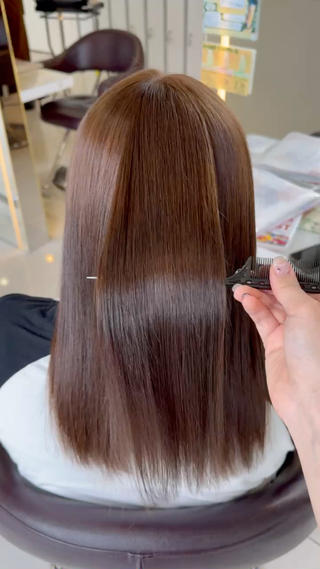 乾かしただけでまとまります︎
