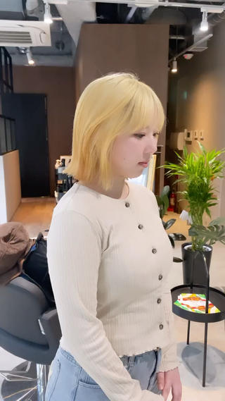 ハイトーン切りっぱなしbob◎ 