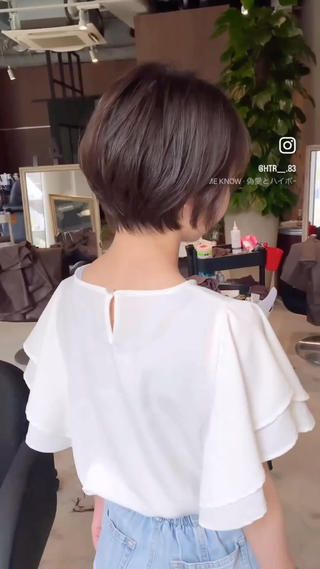 ショート 🍃服部 雅哉🍃銀座◎のヘアスタイル