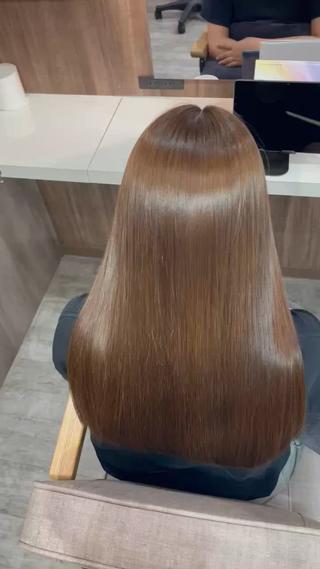 ロング 森木 遥香のヘアスタイル