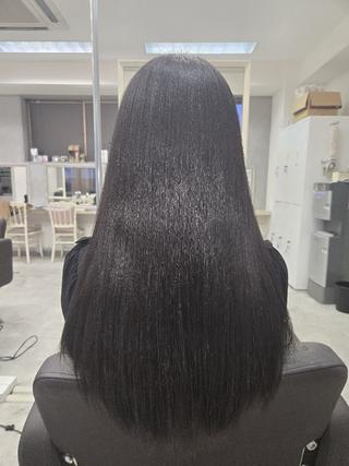 ロング 透明感カラー×髪質改 善✨️町田築✨️のヘアスタイル