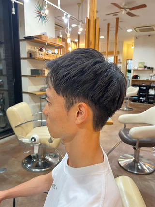 ショート メンズ しみず ちかえのヘアスタイル