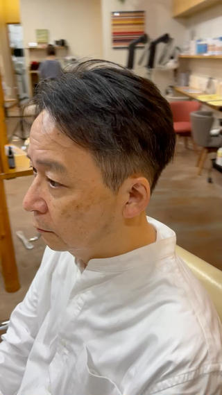 メンズ しみず ちかえのヘアスタイル