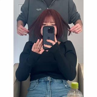 ショート 美髪矯正・レイヤー 倉友哉のヘアスタイル