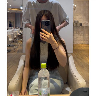 ロング 美髪矯正・レイヤー 倉友哉のヘアスタイル