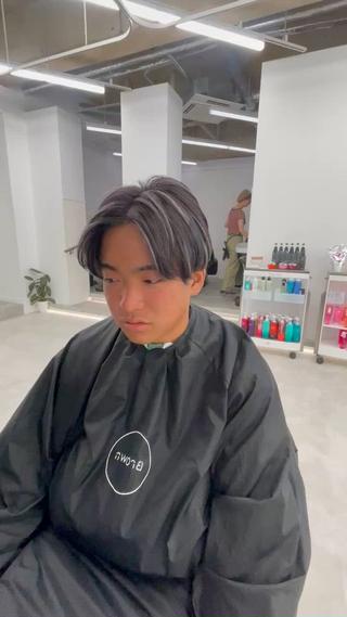コントラストハイライト
おしゃれさん必見ヘアスタイル