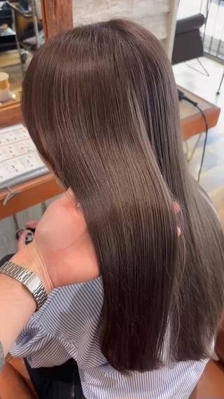 ロング カラー &.越冨 レイヤー/ 顔周り特化/髪質改善のヘアスタイル