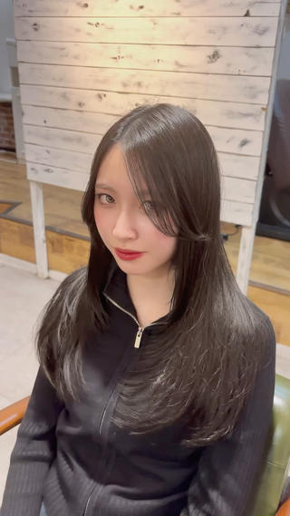 ロング カラー &.越冨 レイヤー/ 顔周り特化/髪質改善のヘアスタイル