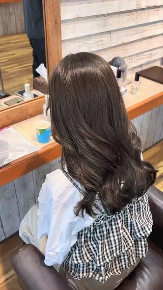 ロング カラー &.越冨 レイヤー/ 顔周り特化/髪質改善のヘアスタイル