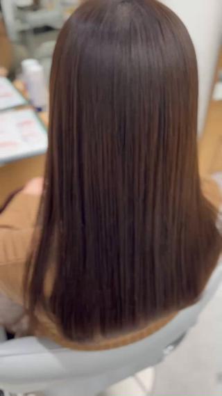 乾かしただけでサラツヤになれる縮毛矯正!