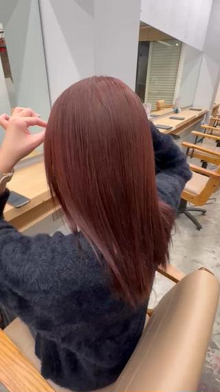 カラー Libero 柏 あつきのヘアスタイル