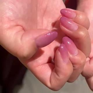 パープルピンクグラデーション