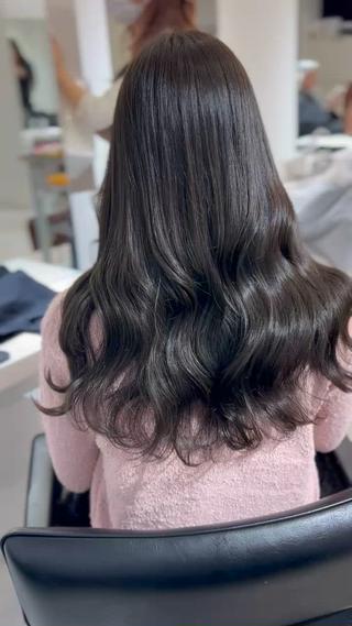 ロング カラー haruka /韓国レイヤーのヘアスタイル