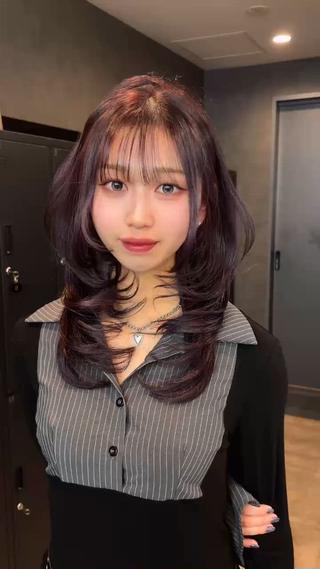 ミディアム カラー 期間限定無料モデル 募集☁️🫧こはるのヘアスタイル
