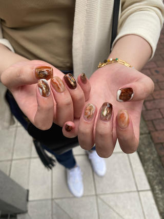 ネイル 栗林 実莉のネイルデザイン