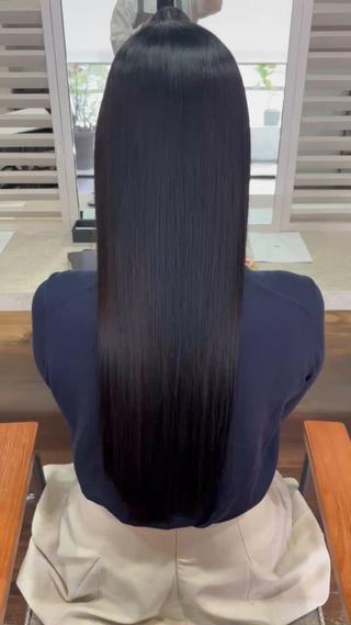 ロング 髪質改善 jewelboxのヘアスタイル