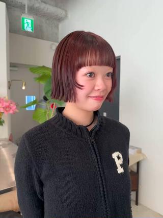 ショート 村田 茉優のヘアスタイル