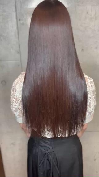 ロング 西上 慧武のヘアスタイル