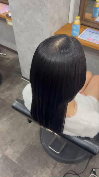 ロング 髪質改善 /美髪矯正🫧ゆたかのヘアスタイル