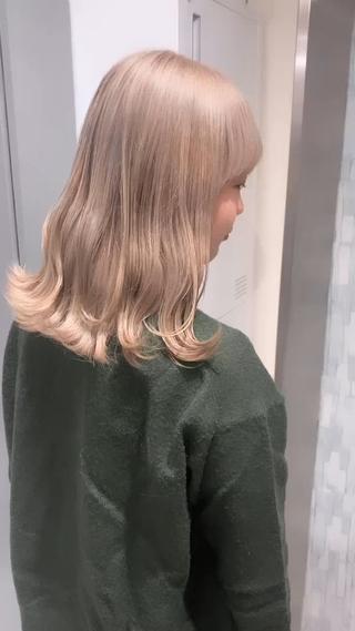 ミディアム 池袋/カラー特化🎨 ロング料金なし🩵のヘアスタイル
