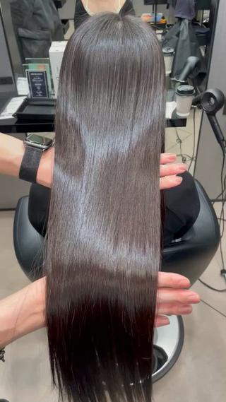 ロング 松尾 祐輝のヘアスタイル