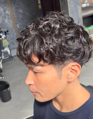 ミディアム 【メンズカット】 。のヘアスタイル
