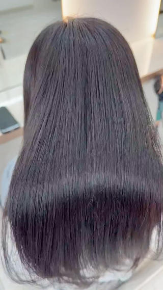 髪質改善で艶髪に♡